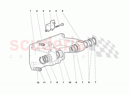 Part Diagram for Lamborghini 008701005