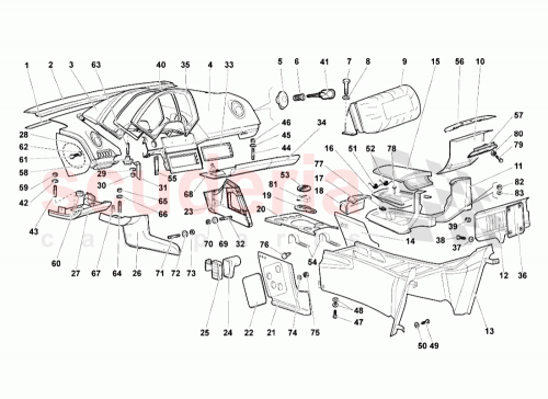 Part Diagram for Lamborghini 413857086A