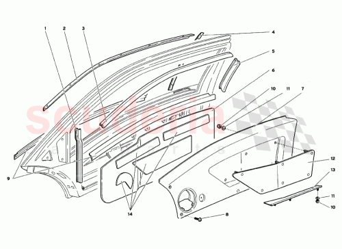 Part Diagram for Lamborghini 009421573
