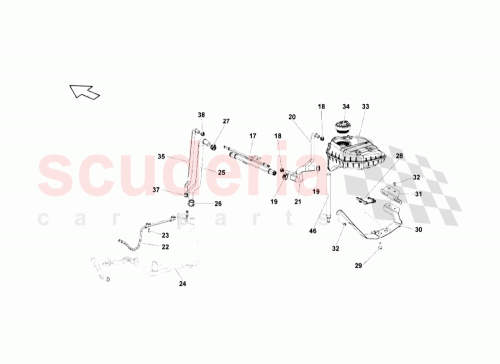 Part Diagram for Lamborghini 407121045