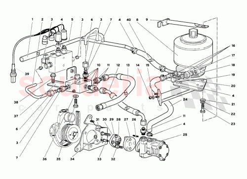Part Diagram for Lamborghini 0061008775