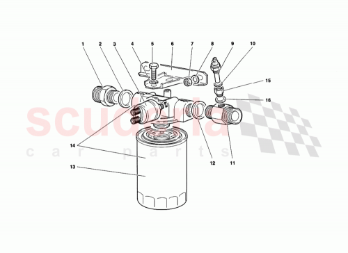 Part Diagram for Lamborghini 0015004822