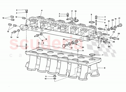 Part Diagram for Lamborghini 008300621