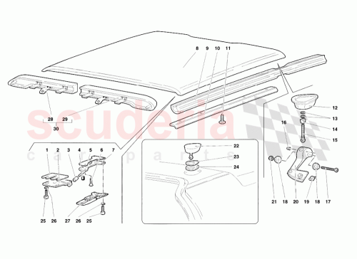 Part Diagram for Lamborghini 009907323