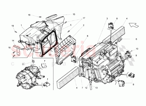 Part Diagram for Lamborghini 400820351A