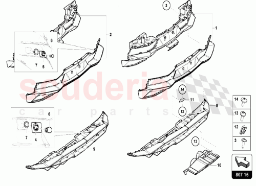 Part Diagram for Lamborghini 470807539J