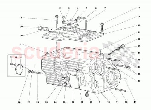 Part Diagram for Lamborghini 002425638