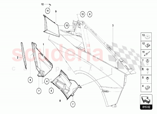 Part Diagram for Lamborghini 470827281B