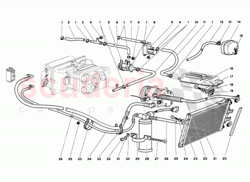 Part Diagram for Lamborghini 0045007992