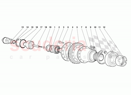 Part Diagram for Lamborghini 002426583