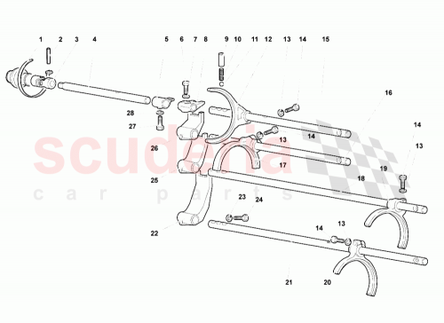 Part Diagram for Lamborghini 086311998A