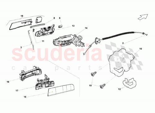 Part Diagram for Lamborghini 4B2837015G