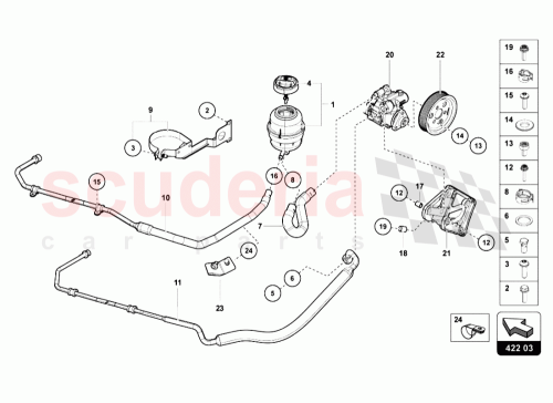 Part Diagram for Lamborghini 470422893E