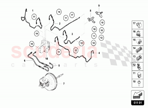 Part Diagram for Lamborghini 7LP611794