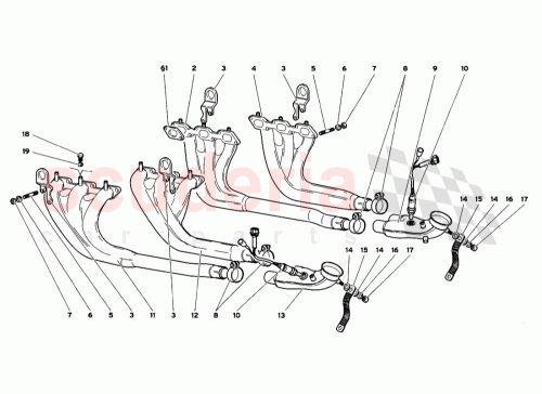 Part Diagram for Lamborghini 0044006437