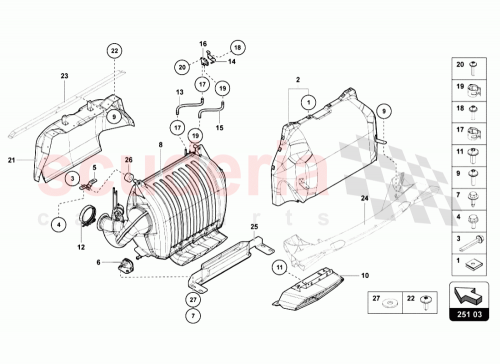 Part Diagram for Lamborghini 470825981