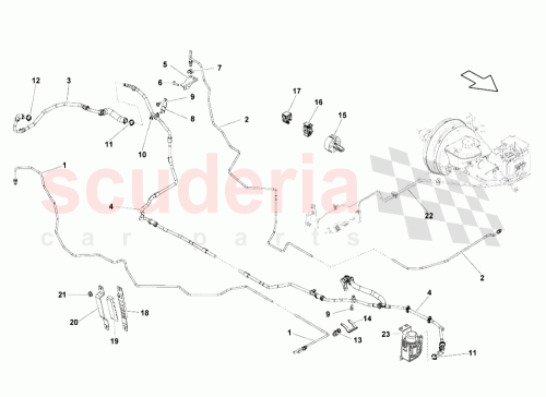 Part Diagram for Lamborghini 401611931