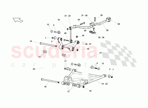 Part Diagram for Lamborghini 4D0411336G