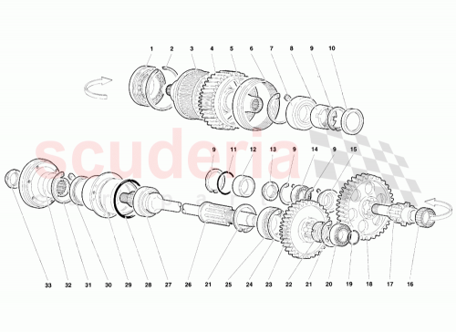 Part Diagram for Lamborghini 002437746