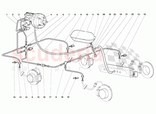 Part Diagram for Lamborghini 003231199
