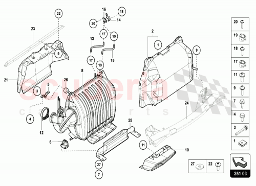 Part Diagram for Lamborghini 470825709C