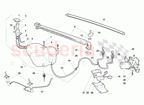 Part Diagram for Lamborghini 400955277