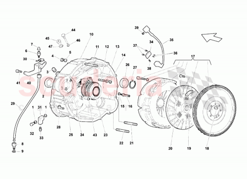 Part Diagram for Lamborghini 086141131