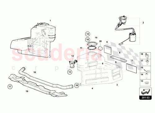 Part Diagram for Lamborghini 470201099