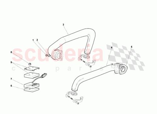 Part Diagram for Lamborghini 07M251153
