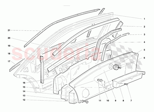 Part Diagram for Lamborghini 005935328