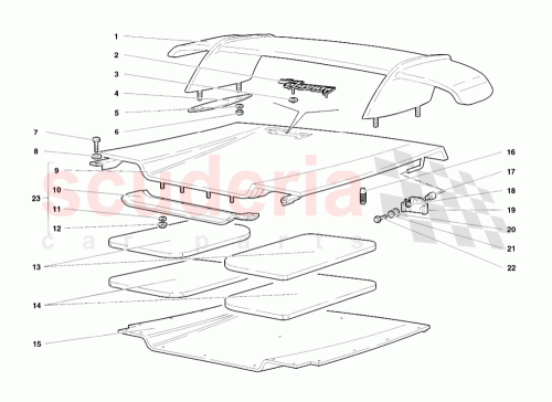 Part Diagram for Lamborghini 009955412