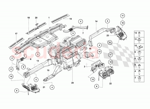 Part Diagram for Lamborghini 470819793