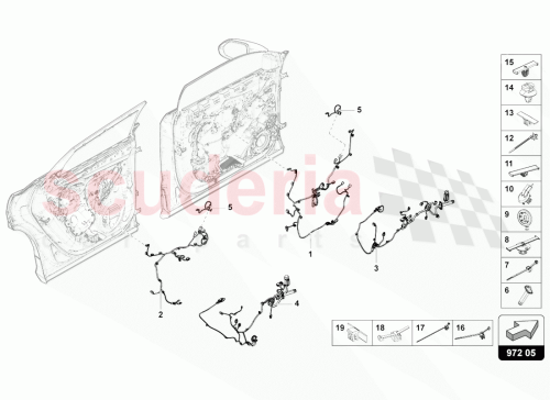 Part Diagram for Lamborghini 4ML971035BC