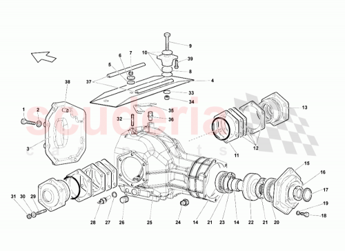 Part Diagram for Lamborghini N0123501