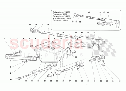 Part Diagram for Lamborghini 004337937