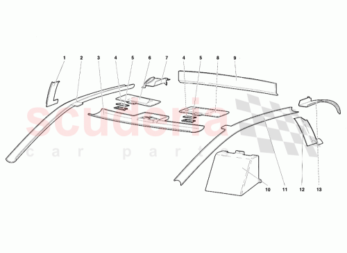 Part Diagram for Lamborghini 009458451