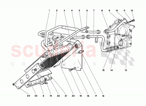 Part Diagram for Lamborghini 0041007277