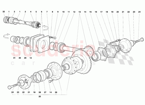 Part Diagram for Lamborghini 002324940