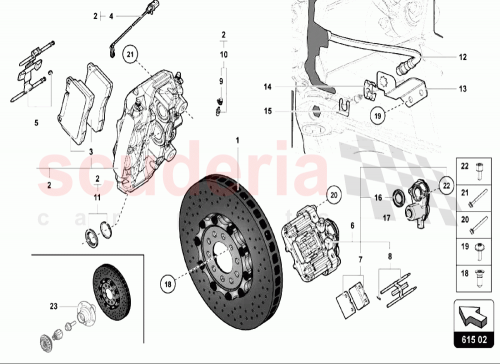Part Diagram for Lamborghini 470615602H