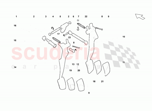 Part Diagram for Lamborghini N124361