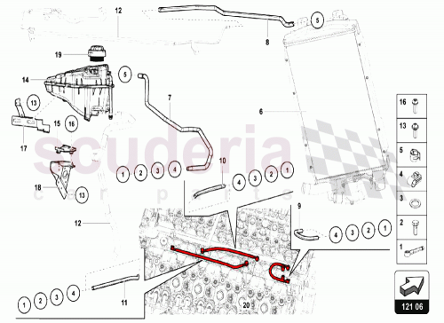 Part Diagram for Lamborghini N10190301