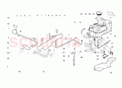 Part Diagram for Lamborghini 07L121045