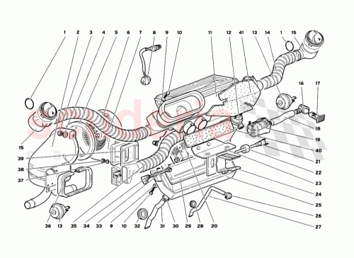 Part Diagram for Lamborghini 009414546