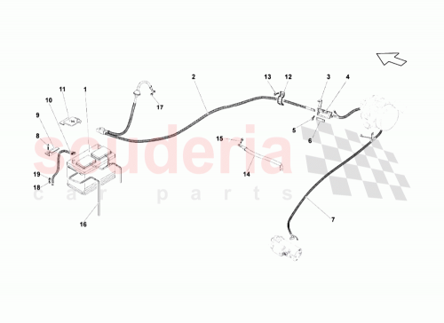 Part Diagram for Lamborghini 400971793A