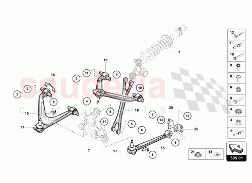 Part Diagram for Lamborghini WHT004995