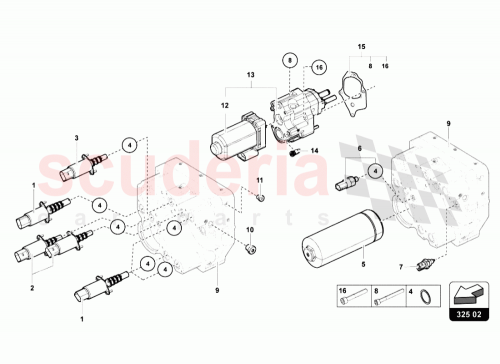 Part Diagram for Lamborghini 470398135