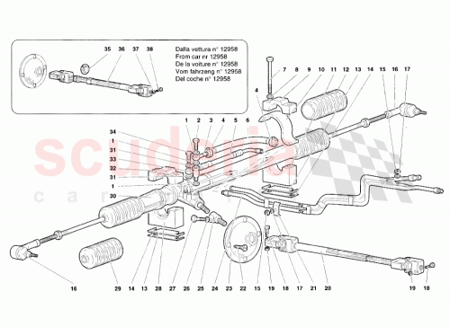 Part Diagram for Lamborghini 008101039