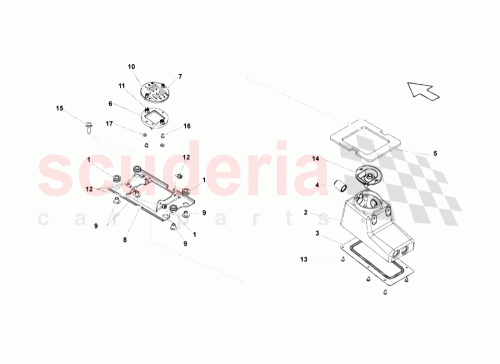 Part Diagram for Lamborghini N91101801