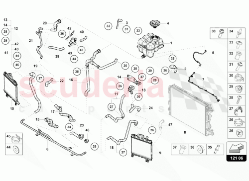 Part Diagram for Lamborghini 4M0122902Q
