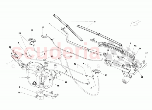 Part Diagram for Lamborghini 400945096H
